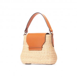 Brown Peony Bag 23*8*H18cm